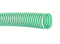 PVC-Spiralschlauch grün-transparent