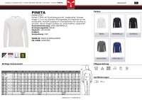 Payper PINETA T-Shirt mit Rundhalsausschnitt, Langarm